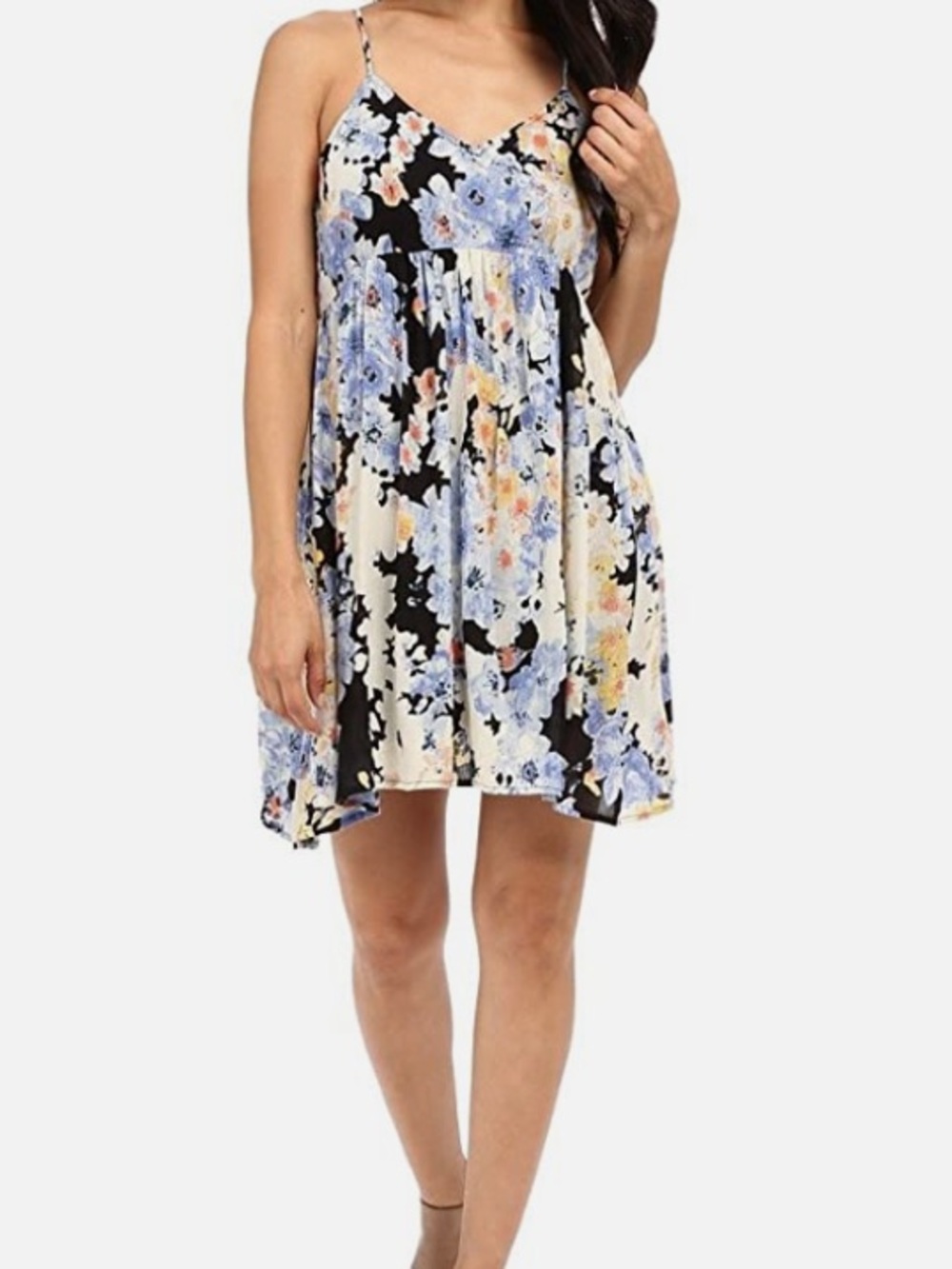 NWT • O’Neill •  Juniors' Oak Woven Printed-Floral Tank Dress •